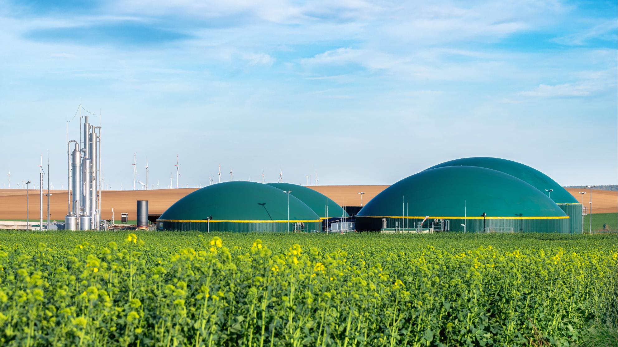 Kuvituskuva biokaasulaitos.