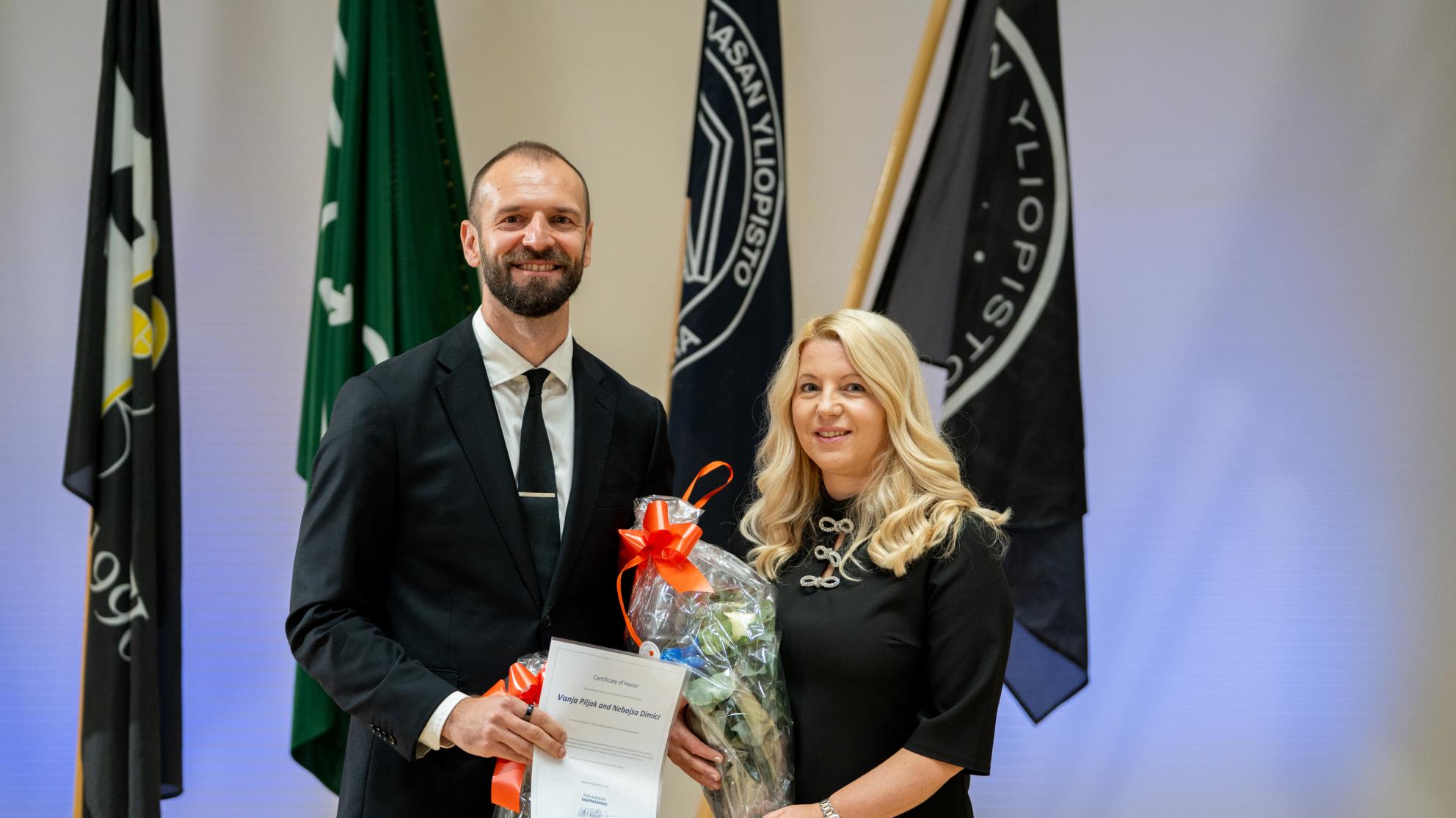 Nebojsa Dimic ja Vanja Piljak