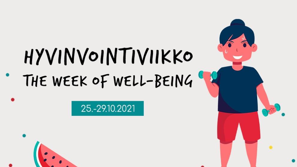 Hyvinvointiviikko 2021 - The Week of Well-being 2021