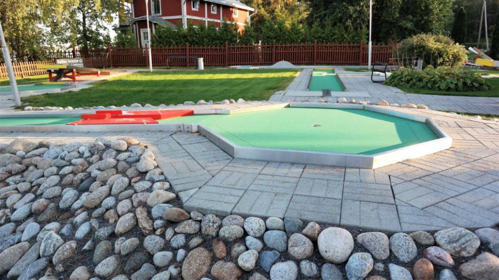 Minigolf hole