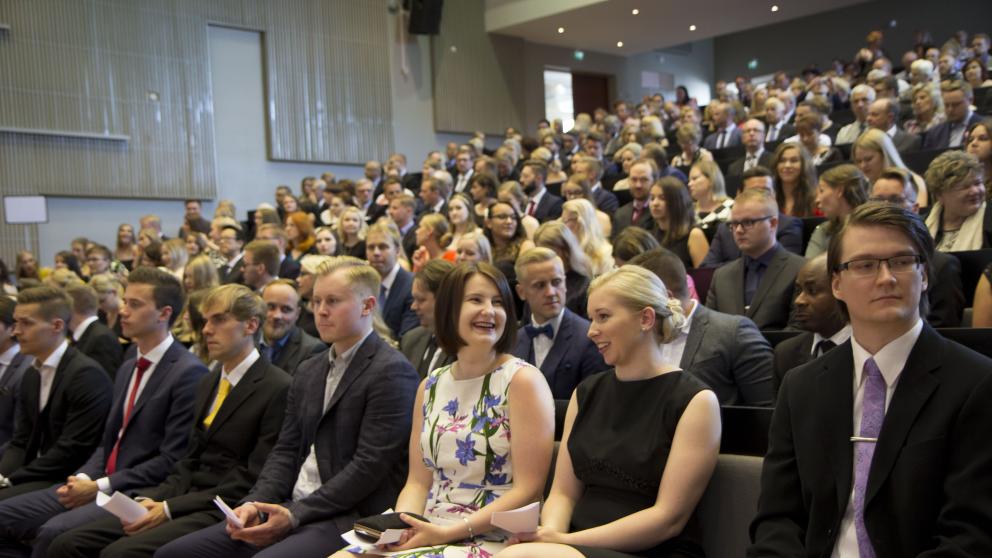 Students at the University of Vaasa