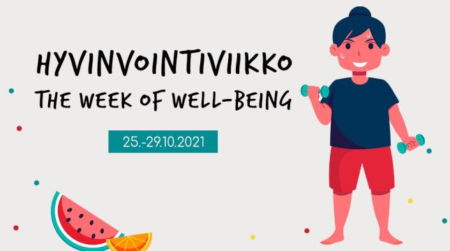 Hyvinvointiviikko - The Week of Well-being 2021