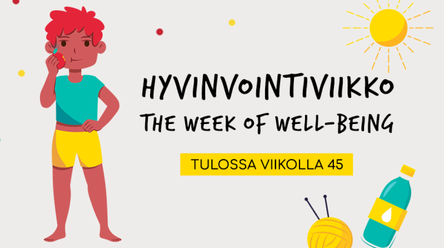 Hyvinvointiviikko 2022 - The week of well-being 2022