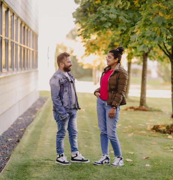 Students at the Seinäjoki campus